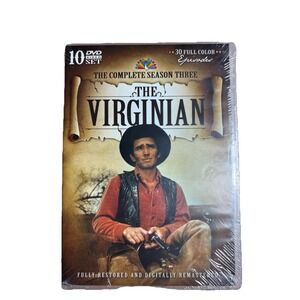 The Virginian Season Three: Complete Third Season (DVD, Box Set) *NEW*